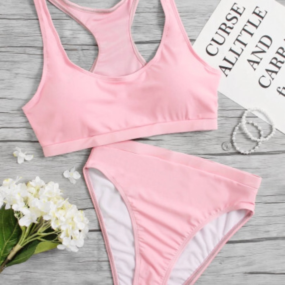 High waisted bikini